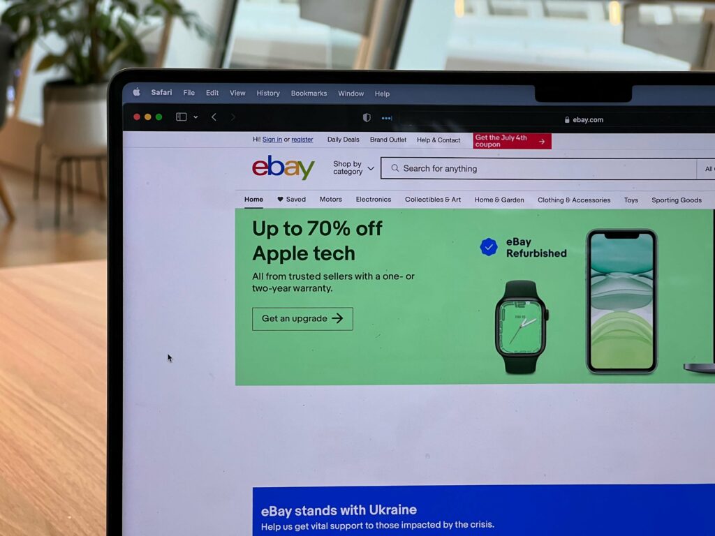 eBay screenshot